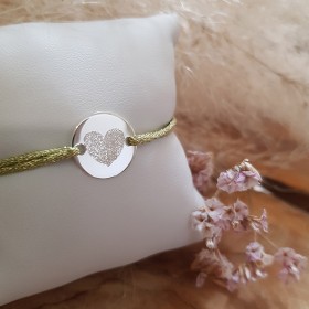 Bracelet cordon paillette...