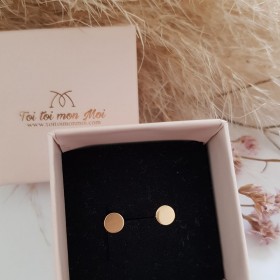 Boucles d'oreilles puces...