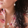 Boucles d'oreilles soleil argent personnalisables