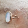 Bague élégance nacre