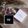 Bague striée