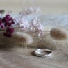 Bague striée