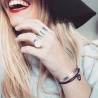 Bague pampille personnalisable
