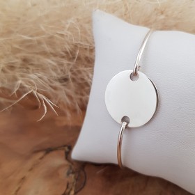 Jonc souple médaille 20...