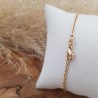 Bracelet perle eau douce plaqué or