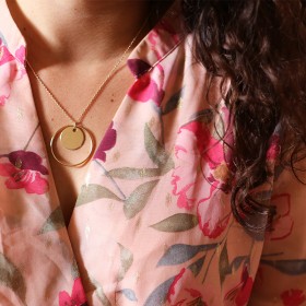 Médaille 20 mm et anneau...