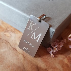 Médaille plaque 20x32 homme...